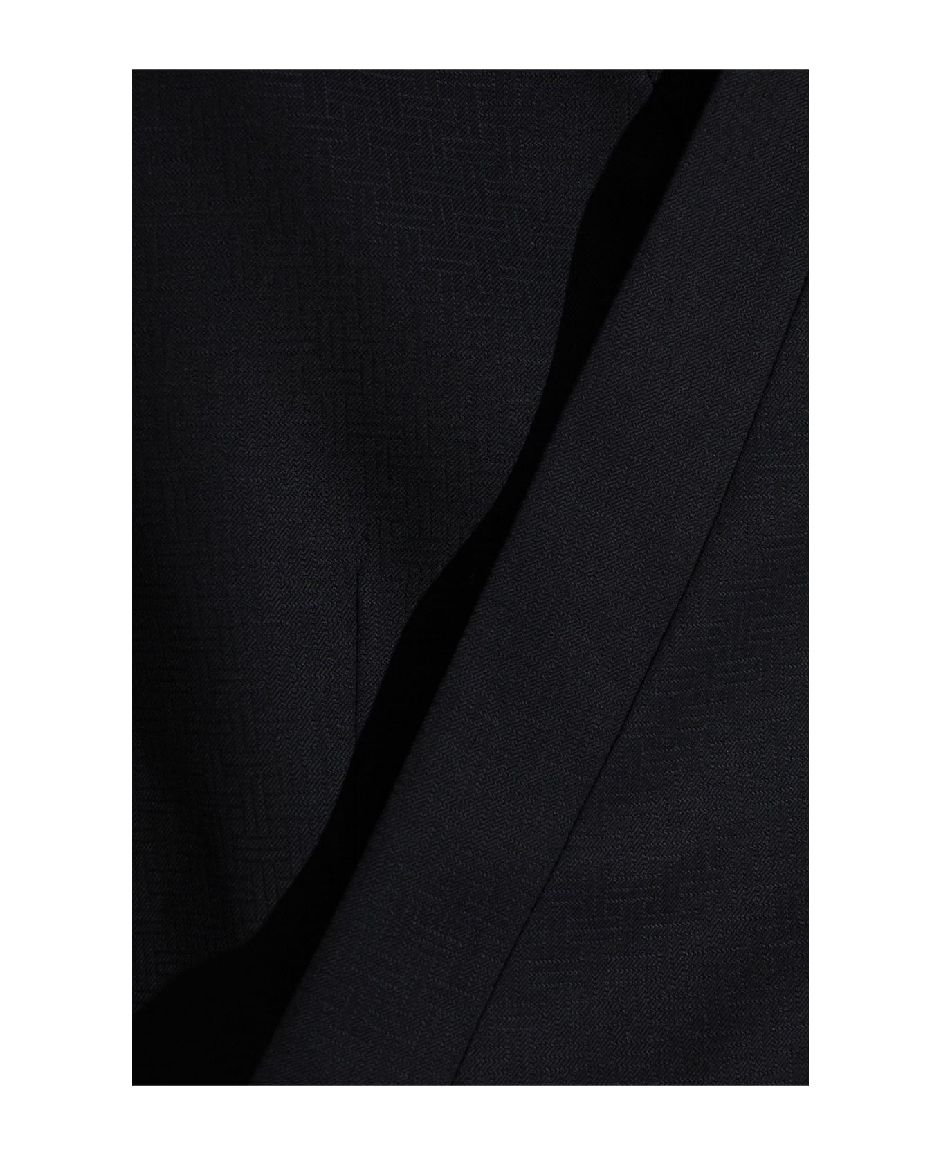 Kenzo Wool Blazer - BLACK