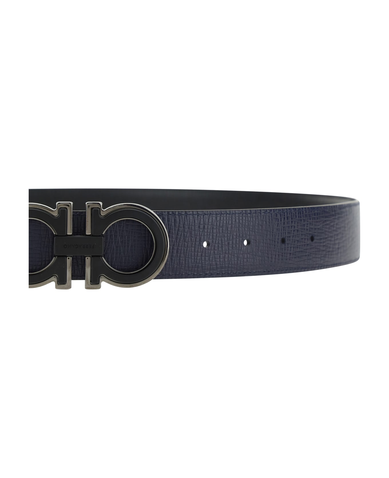 Ferragamo Reversible Belt - Blue ベルト