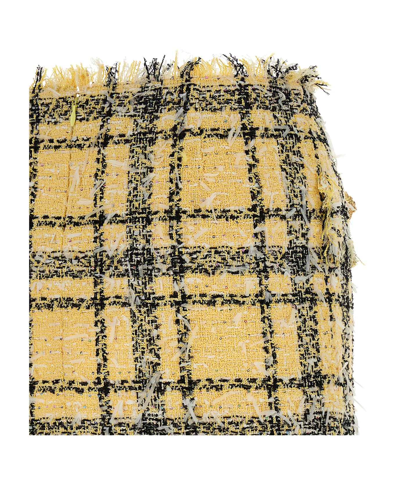 Balmain Lurex Tweed Skirt - Multicolor