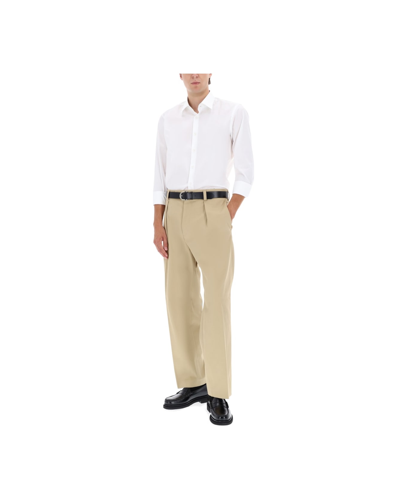 Hugo Boss David Beckham X Boss Pants - BEIGE