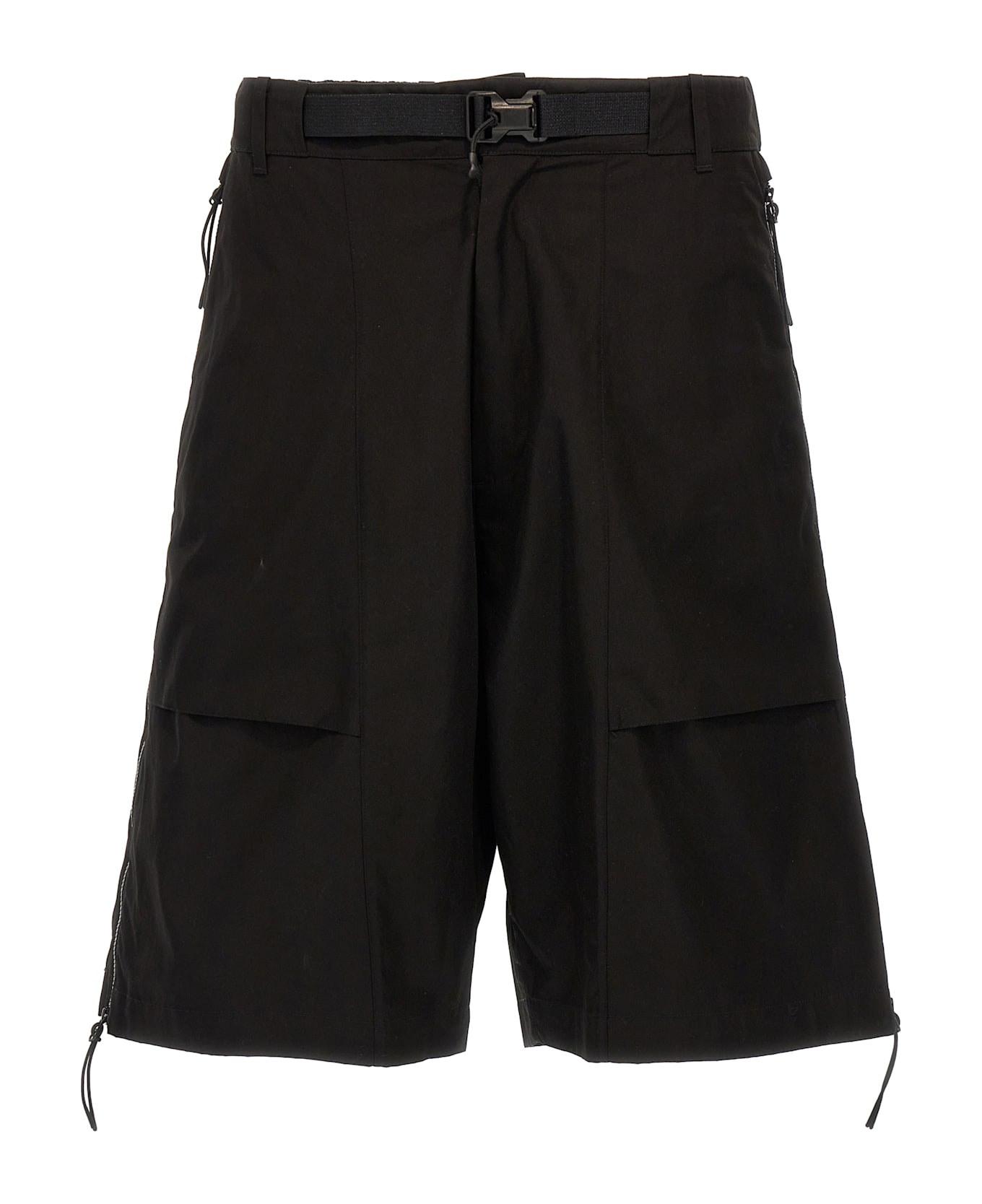 C.P. Company Cargo Hyst Bermuda Shorts - Black