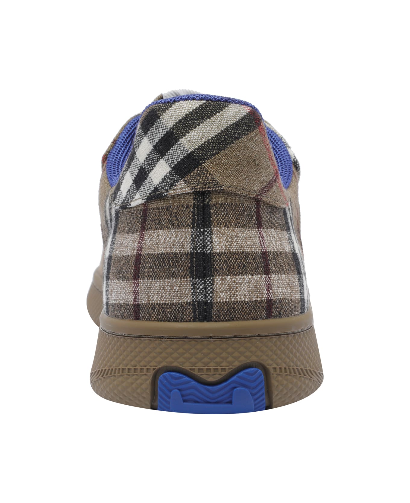 Burberry Check Terrace Sneakers - Beige