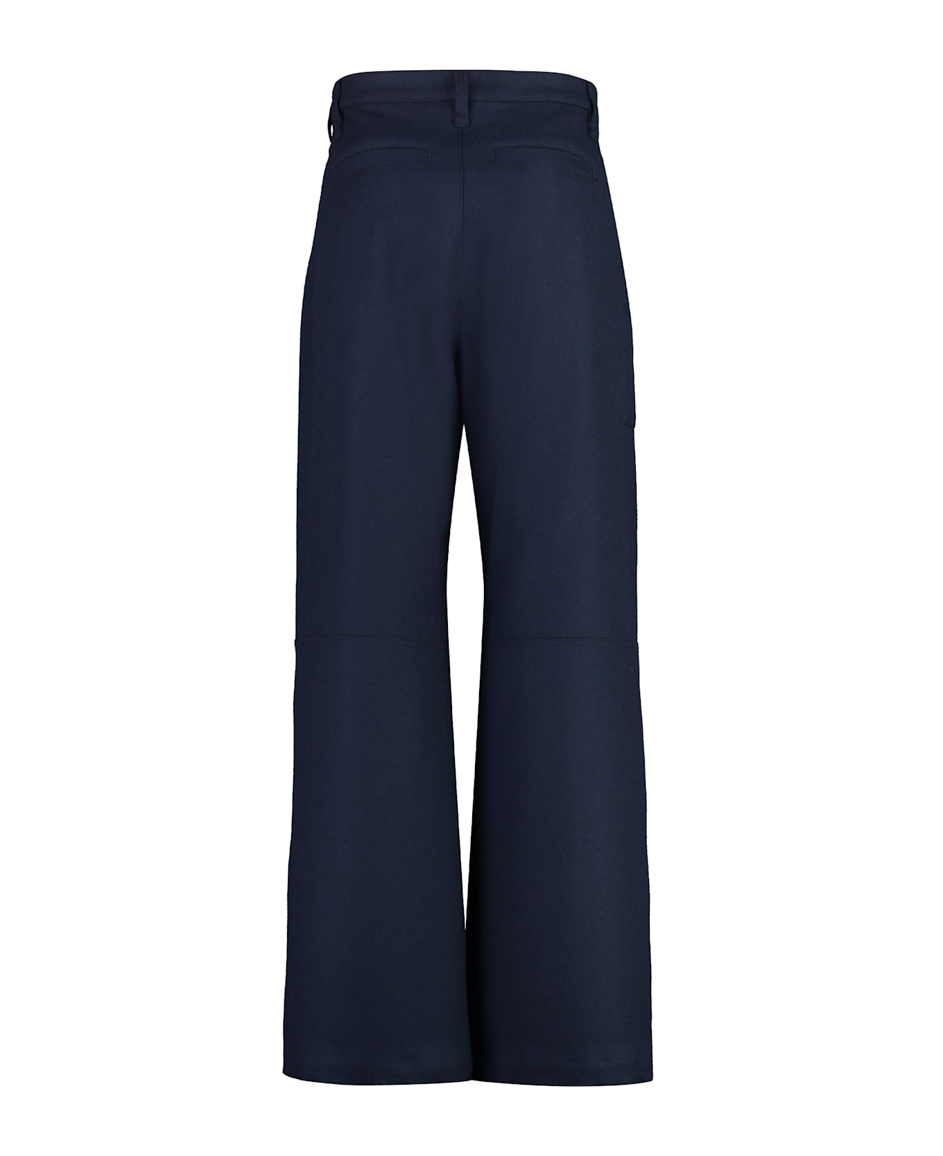 Ami Alexandre Mattiussi Wool Trousers - blue