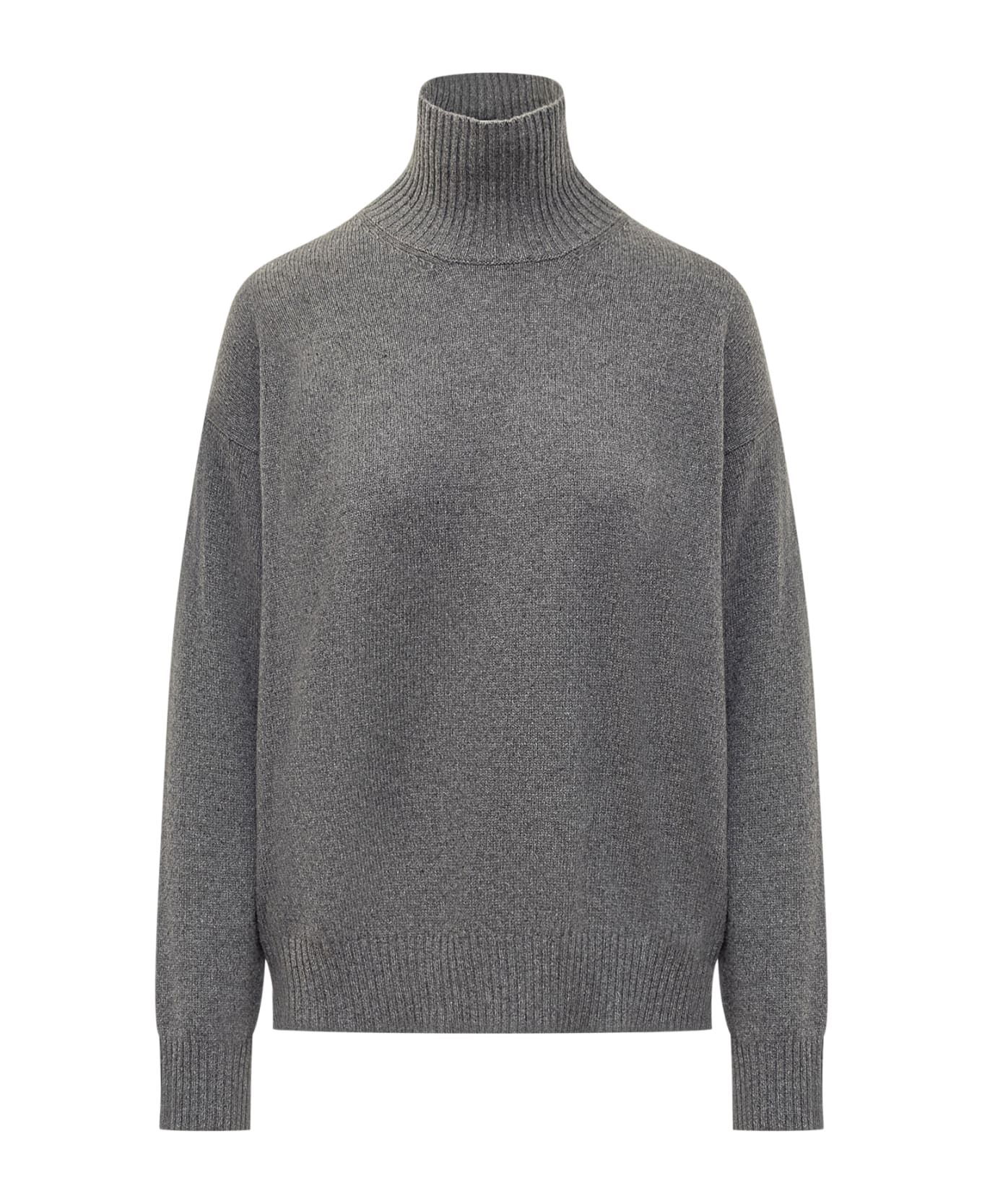 Jucca Highneck Shirt - GRIGIO MELANGE