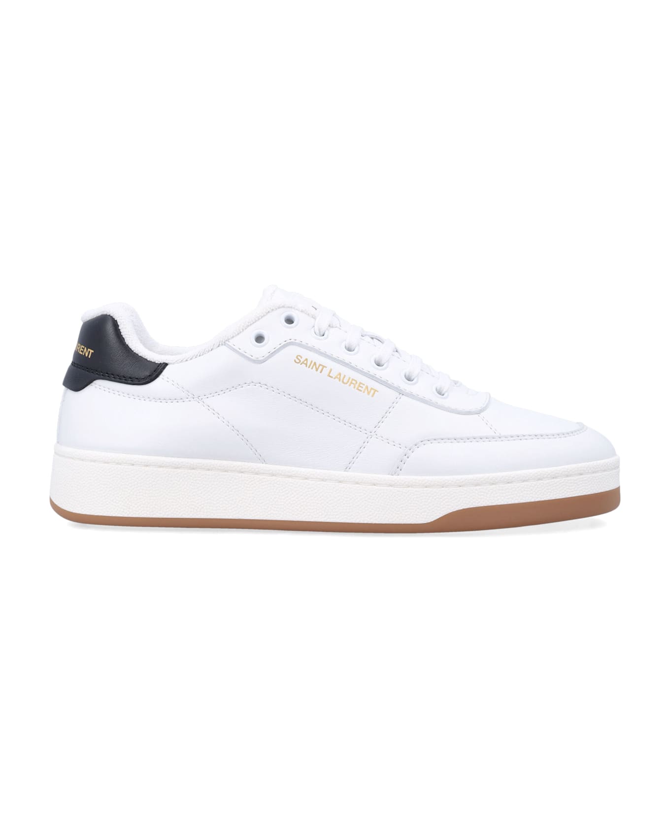 Saint Laurent Sl/61 Sneakers - WHITE/BLACK
