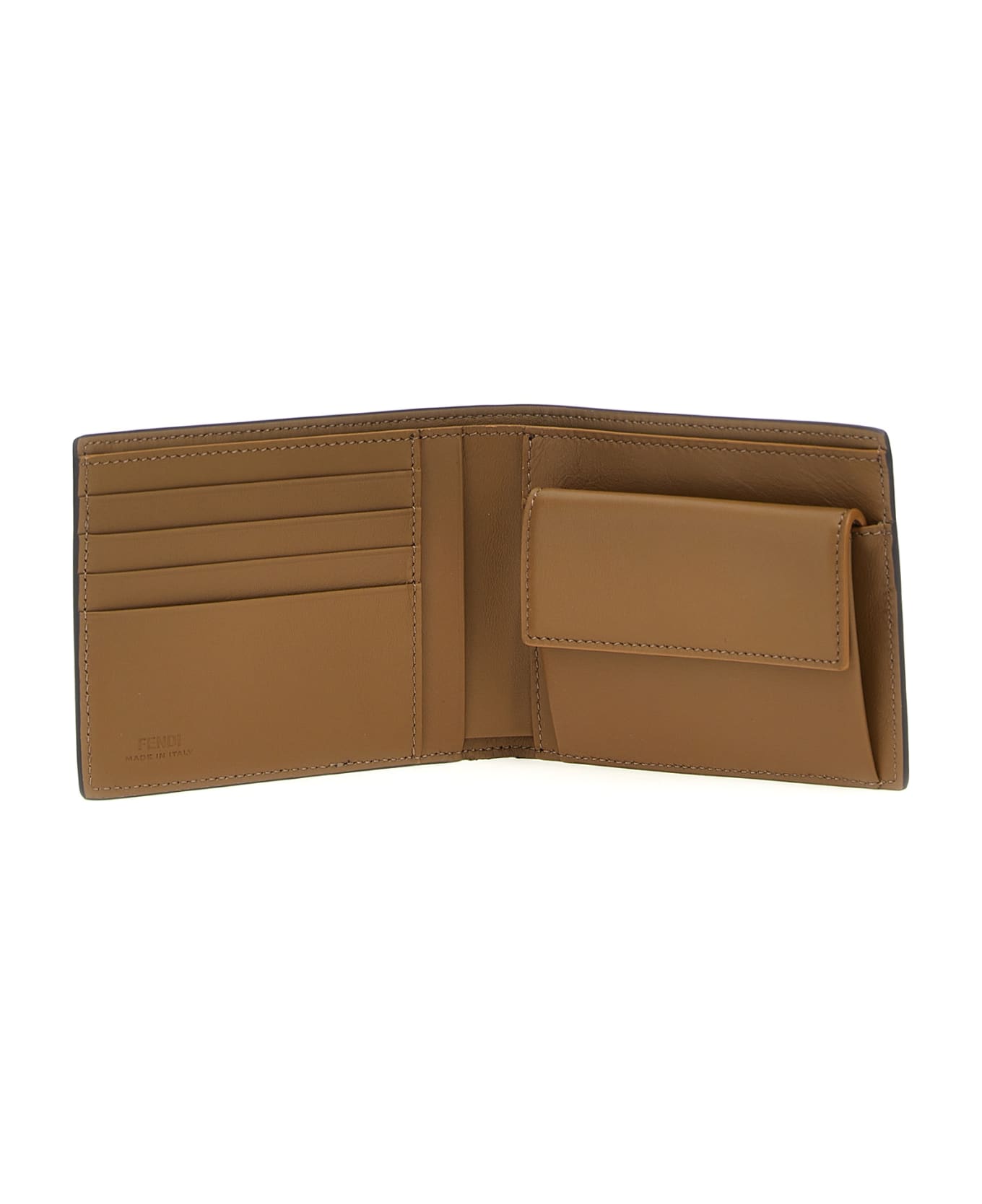 Fendi 'diagonal' Wallet - Brown