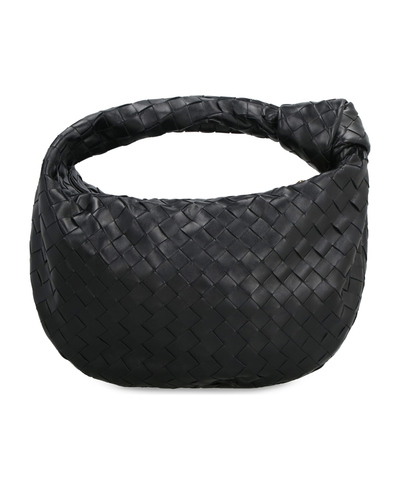 Bottega Veneta Jodie Leather Shoulder Bag - black トートバッグ