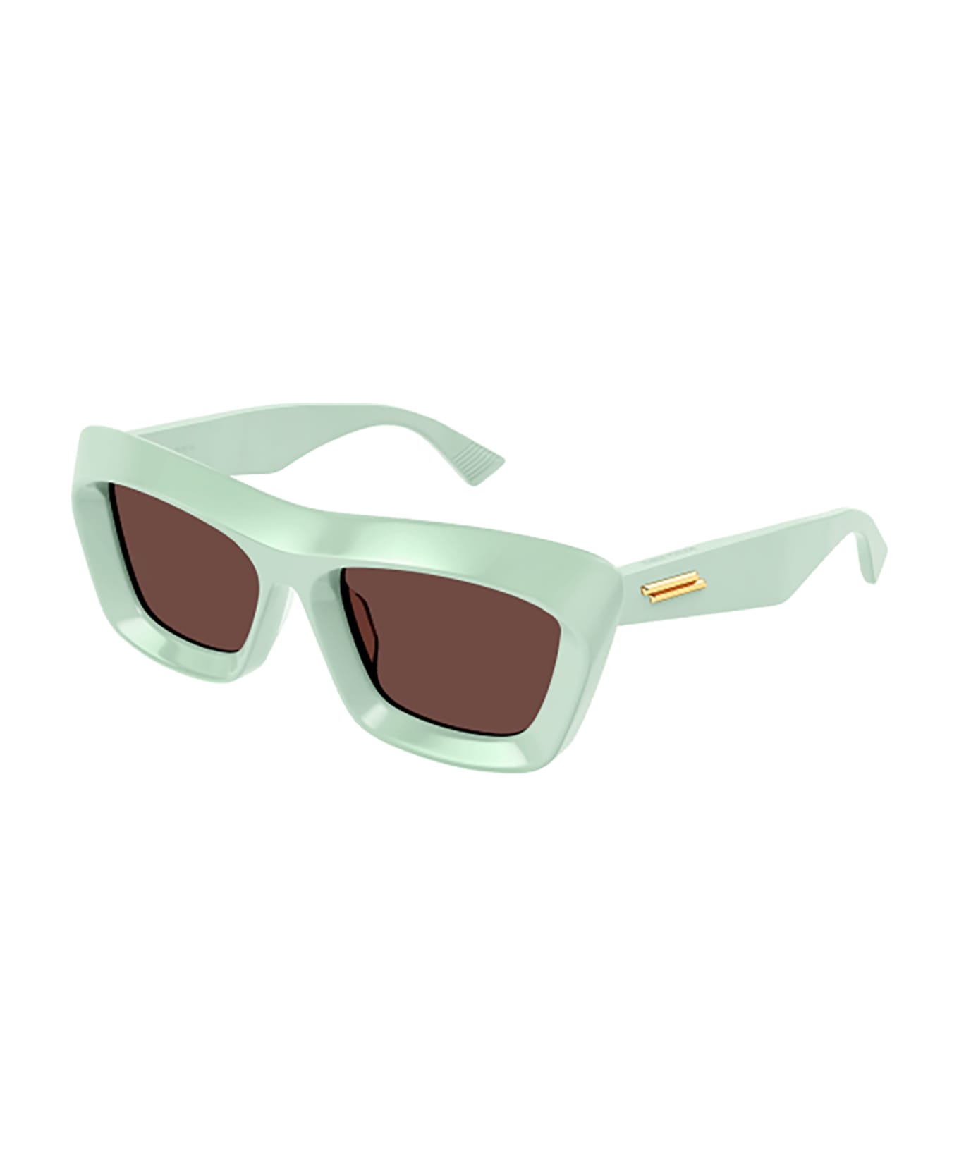 Bottega Veneta Eyewear BV1283S Sunglasses - Green Green Brown サングラス