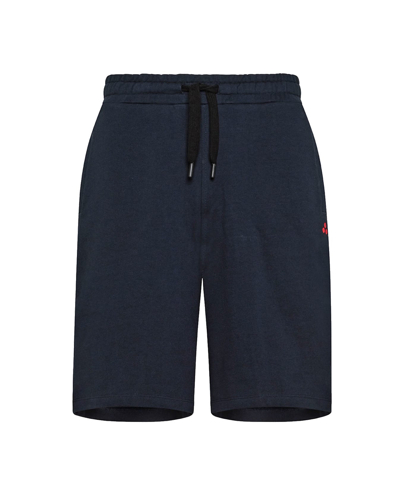 Peuterey Bermuda Shorts With Logo Detail - Blu ショートパンツ
