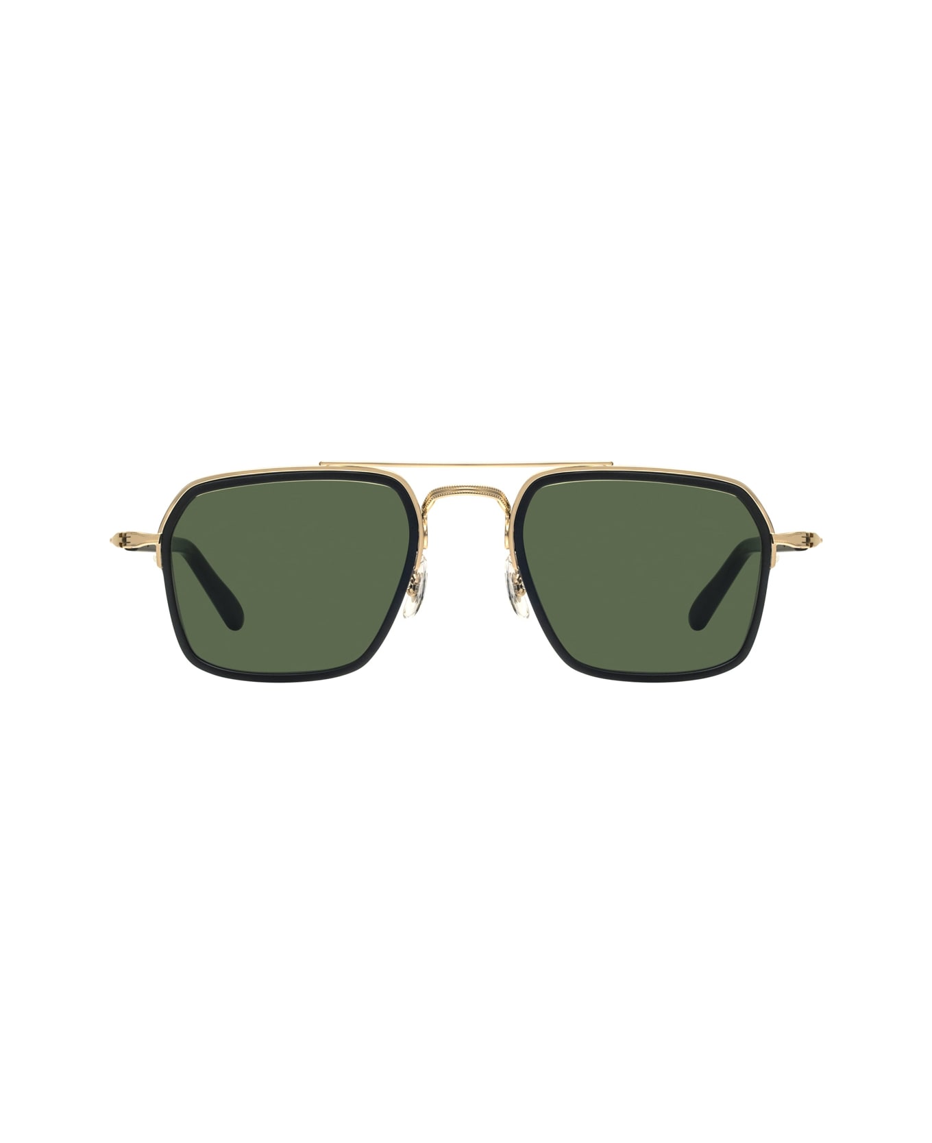 Masunaga Gms-130p Sg S19 Black Gold Sunglasses - Oro