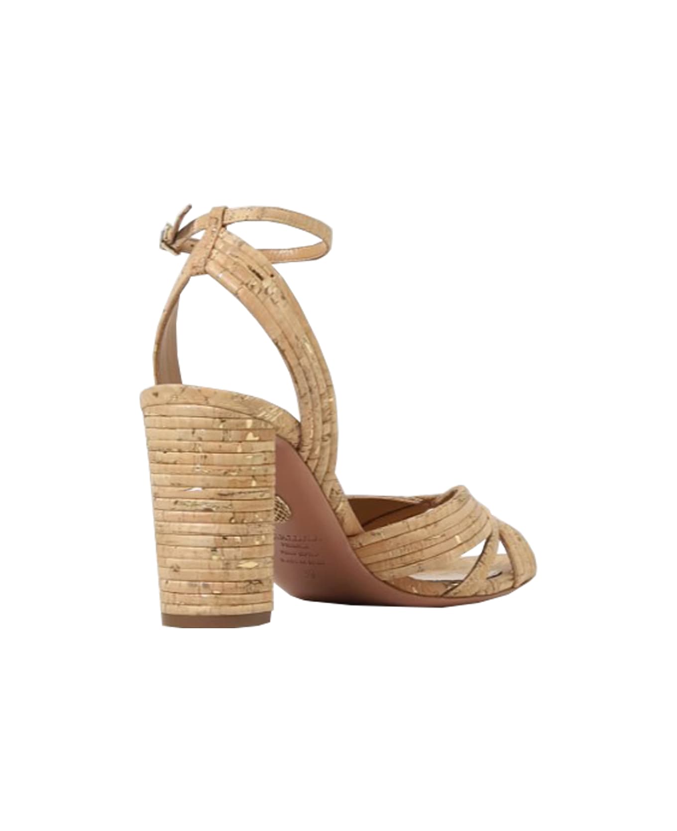 Aquazzura There Shoes With Heel - Golden