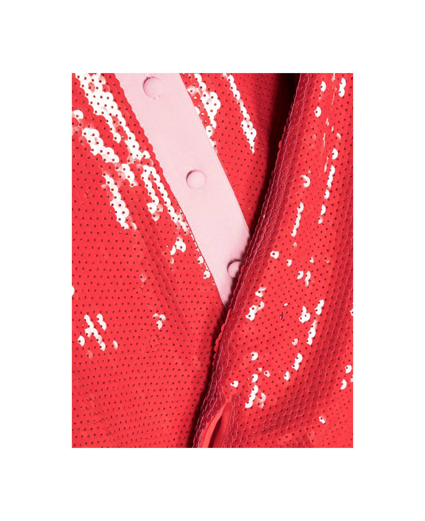 N.21 Ml Dress Shirt Collar - RED ワンピース＆ドレス