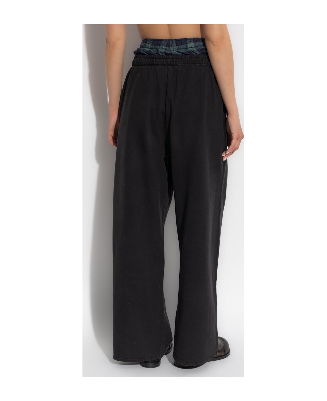 Acne Studios Wide-leg Sweatpants - Black