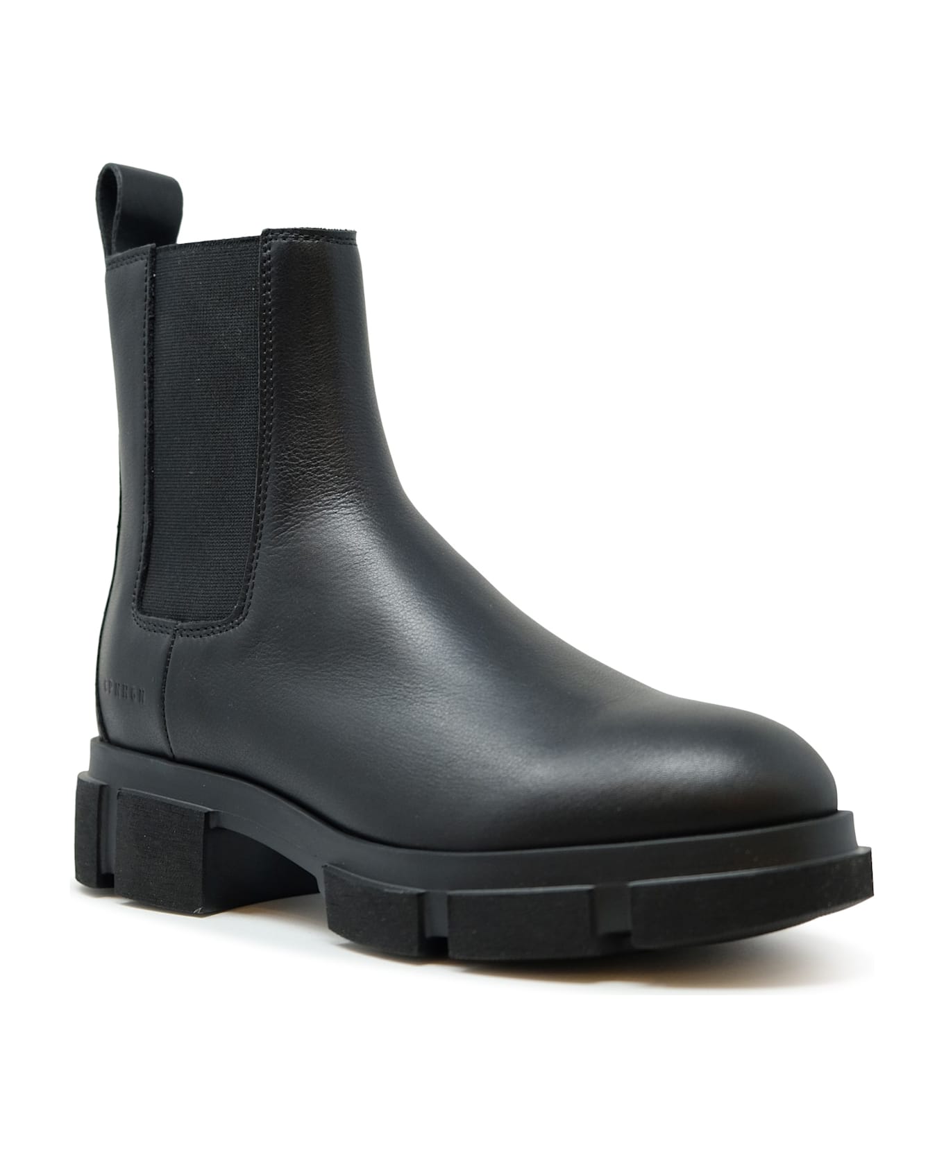 Copenhagen Leather Black Chelsea Boots - BLACK