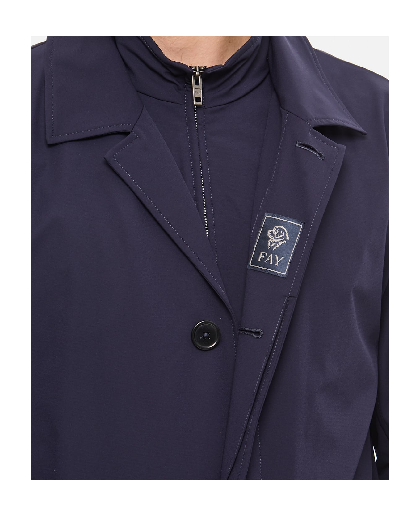 Fay Coat - Blue