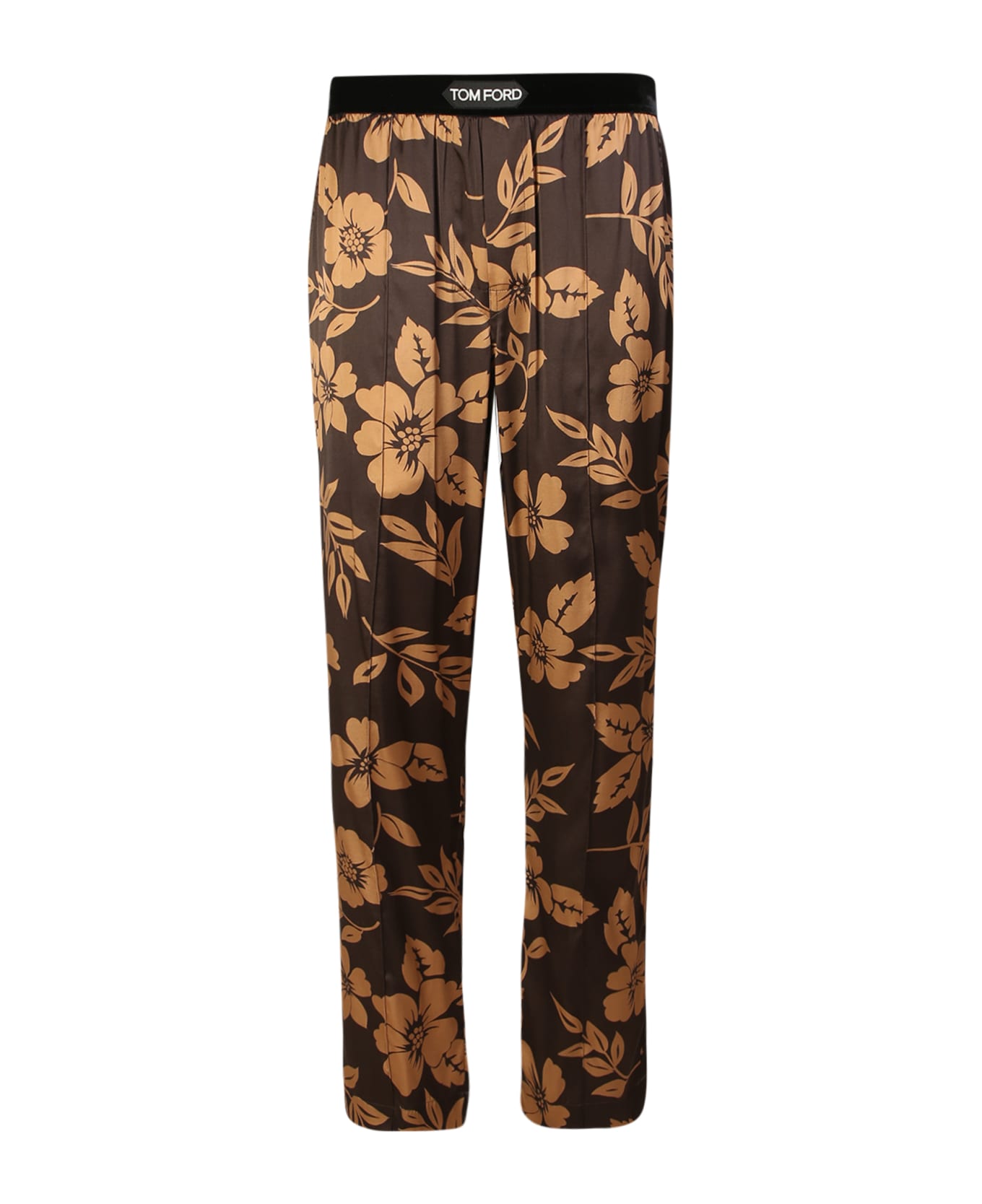 Tom Ford Multicolor Flower Trousers - Brown ボトムス
