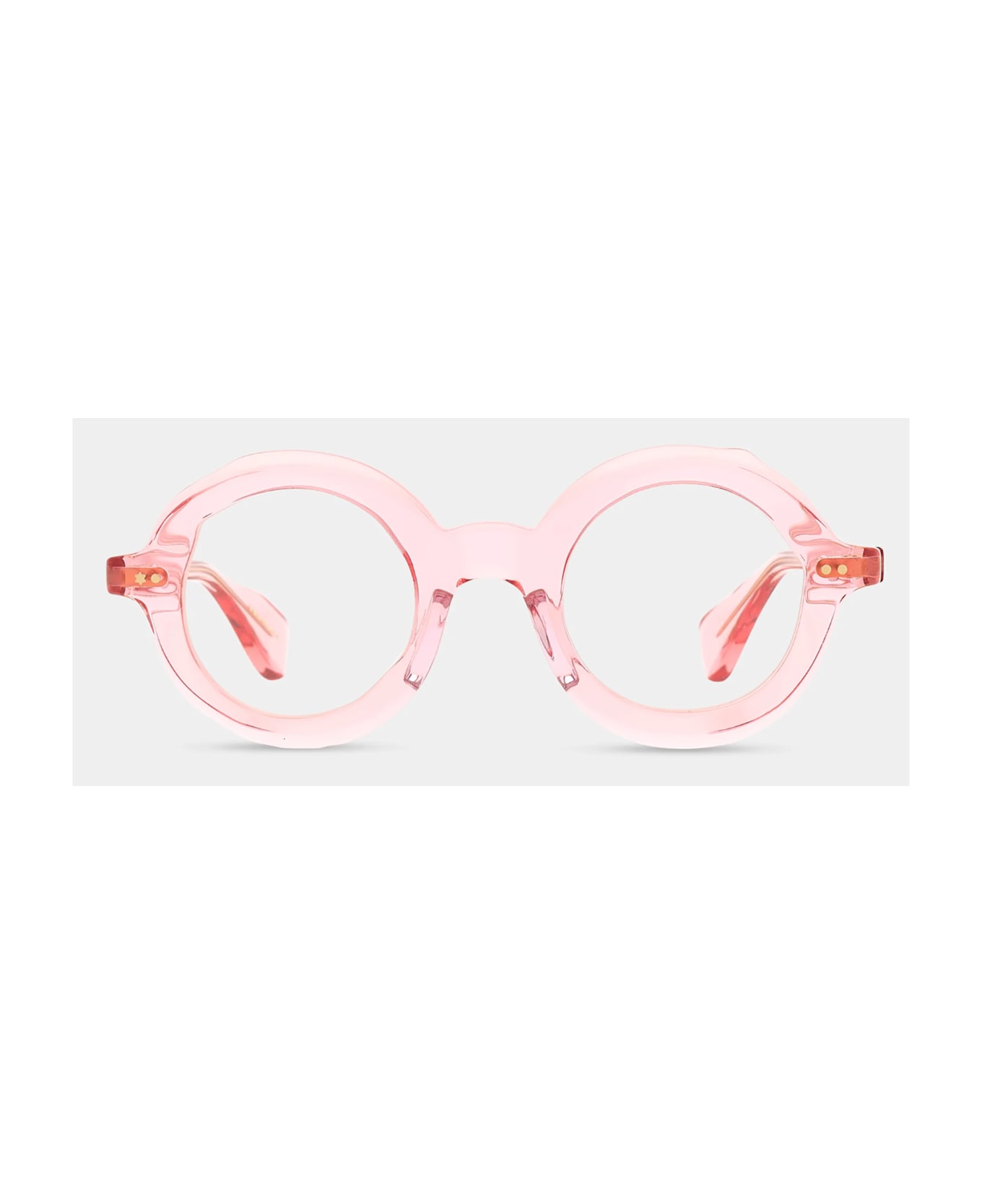 Masahiro Maruyama MM/0024 NO. 8 Eyewear - Clear Pink