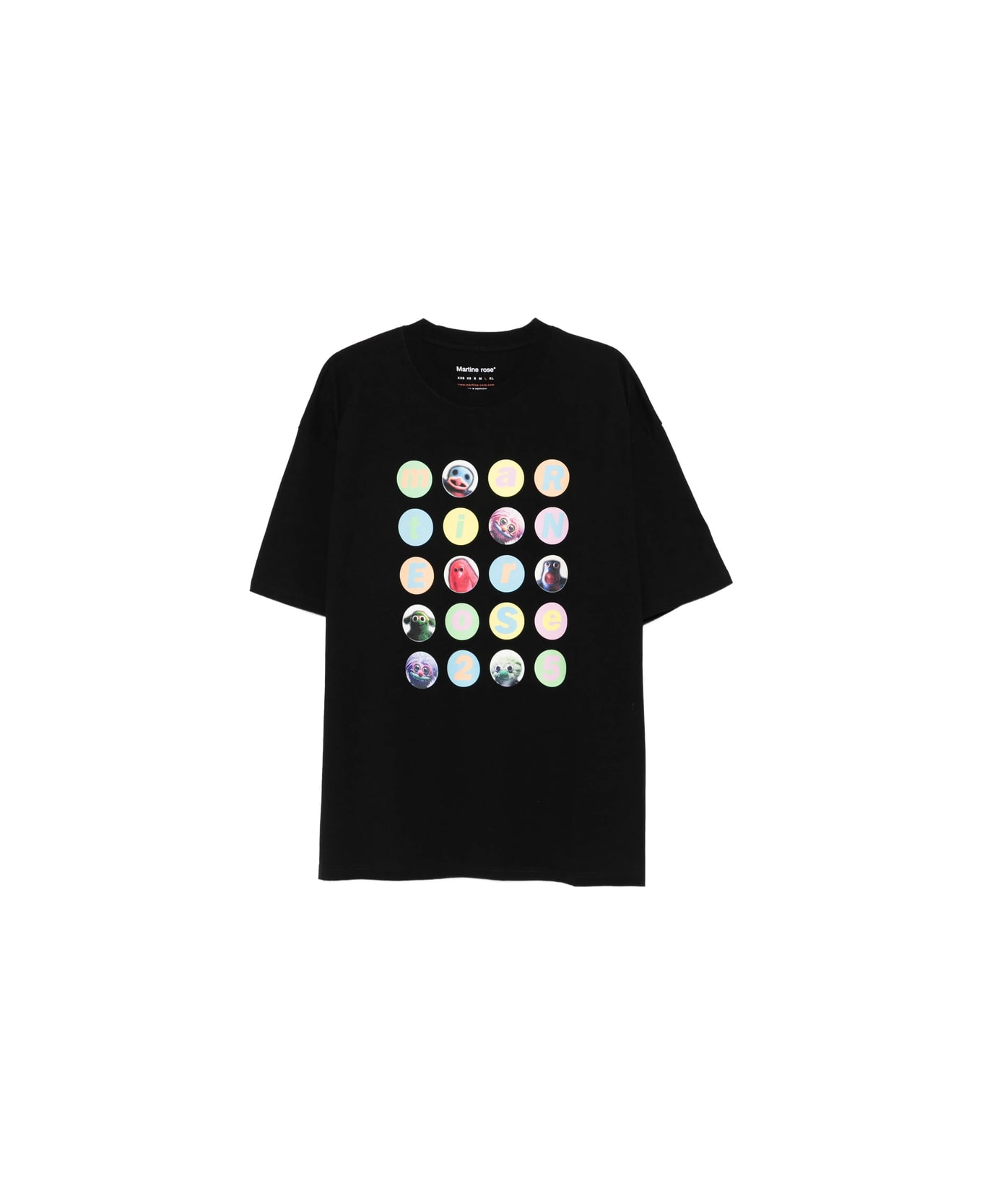 Martine Rose T-shirt - BLACK