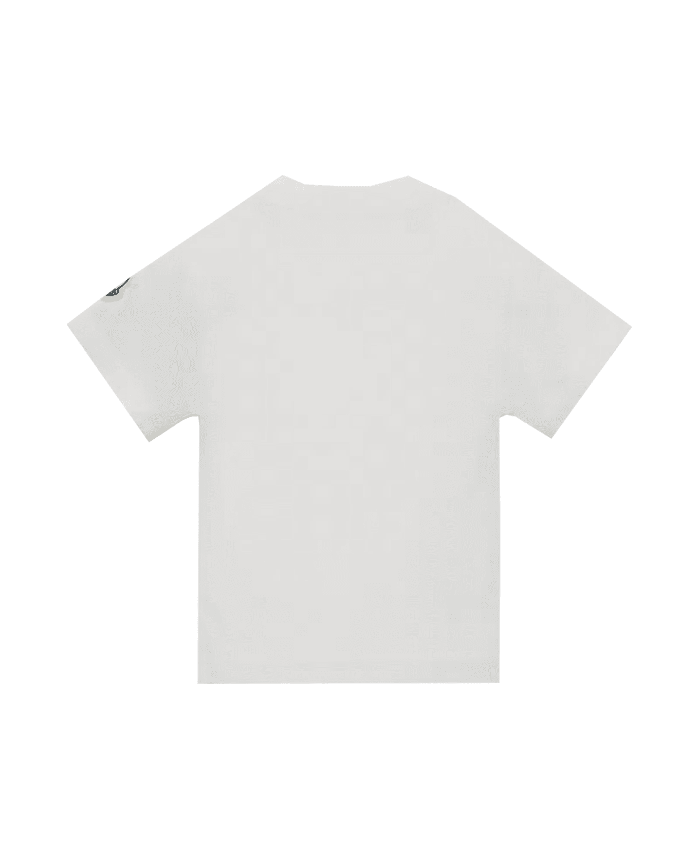 Moncler T-shirt With Tennis Motif - White