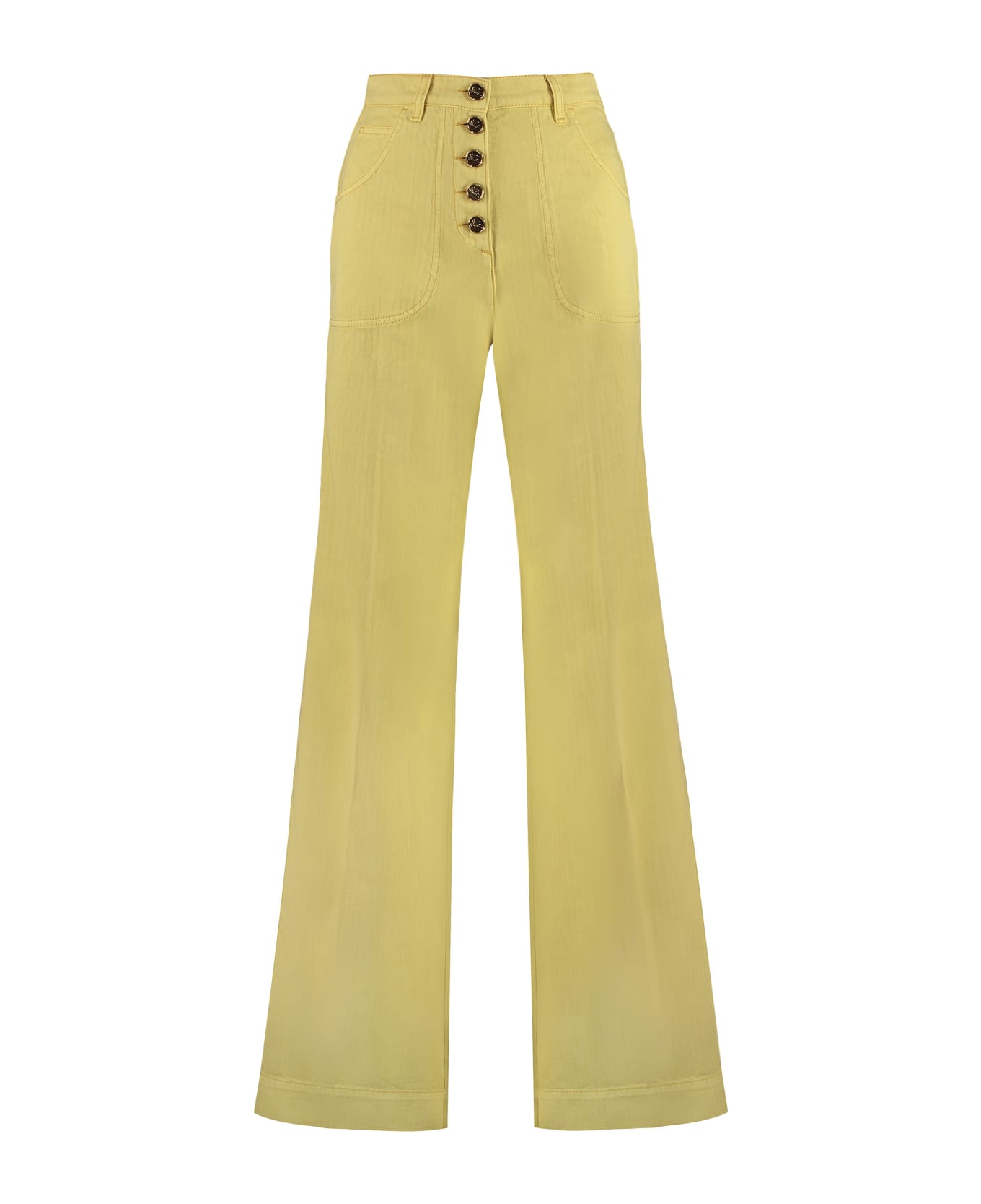 Etro High-rise Flared Jeans - Yellow