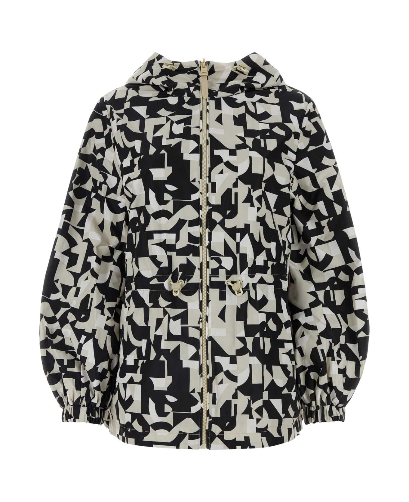 Mackage Printed Polyester Reversibile Delia Windbreaker - BLACK