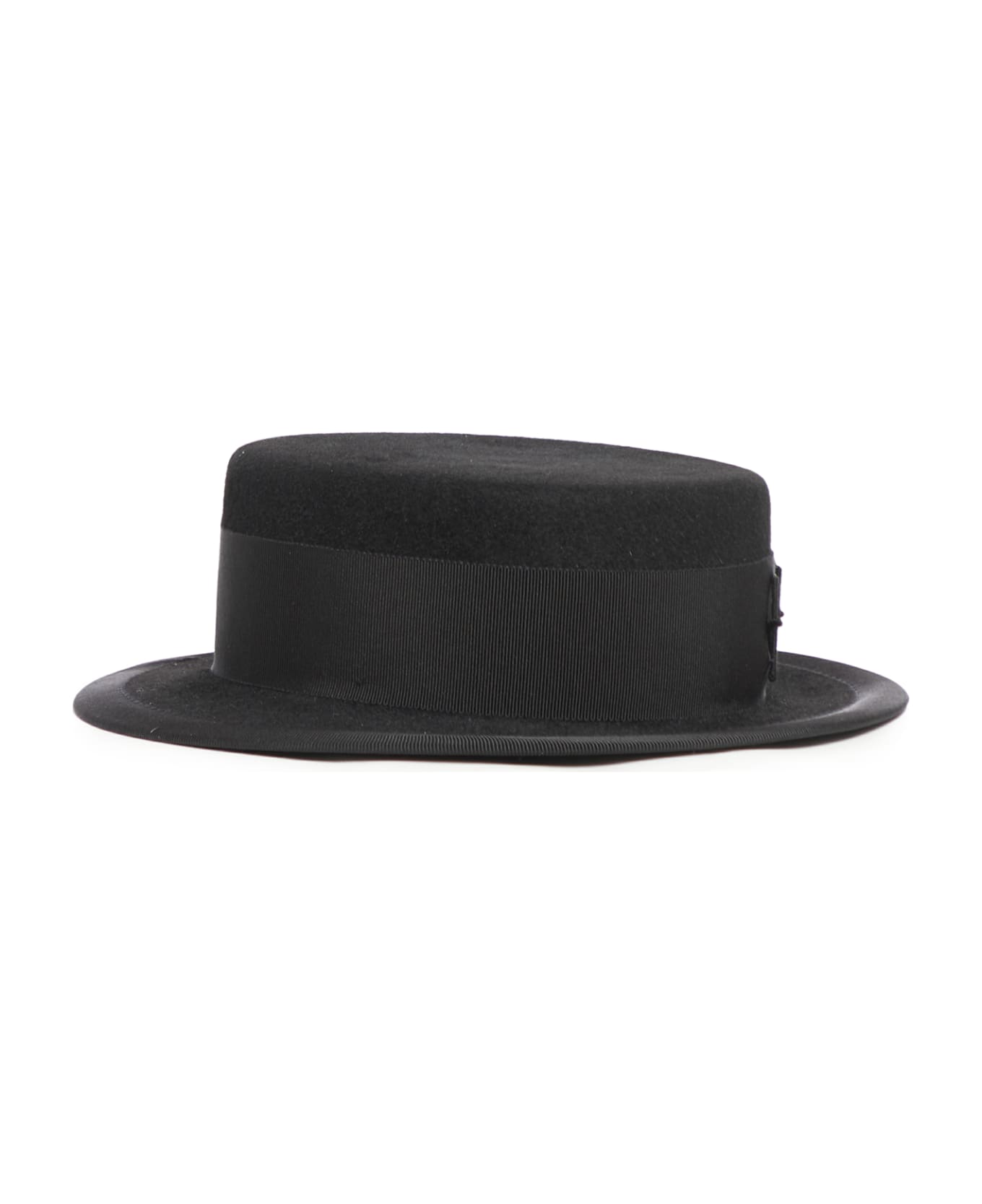 Ruslan Baginskiy Canotier Hat - Black 帽子