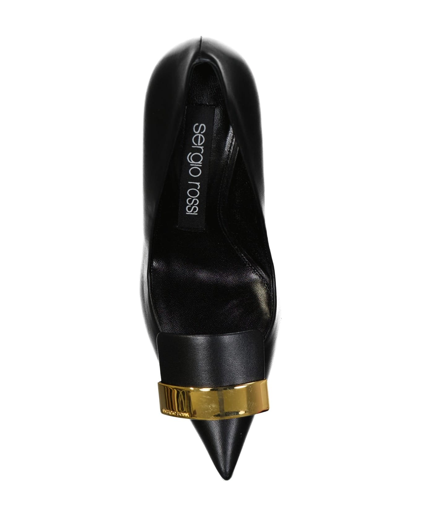 Sergio Rossi Sr Leather Pumps - Black