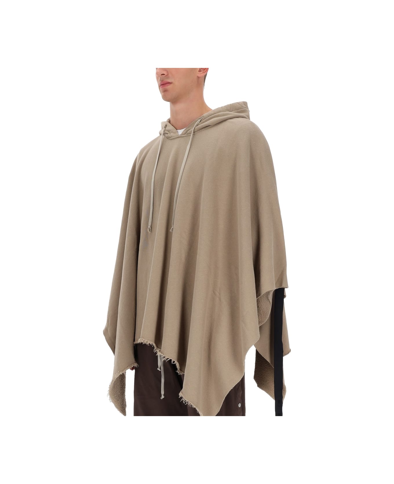 DRKSHDW Cape With Hood - IVORY