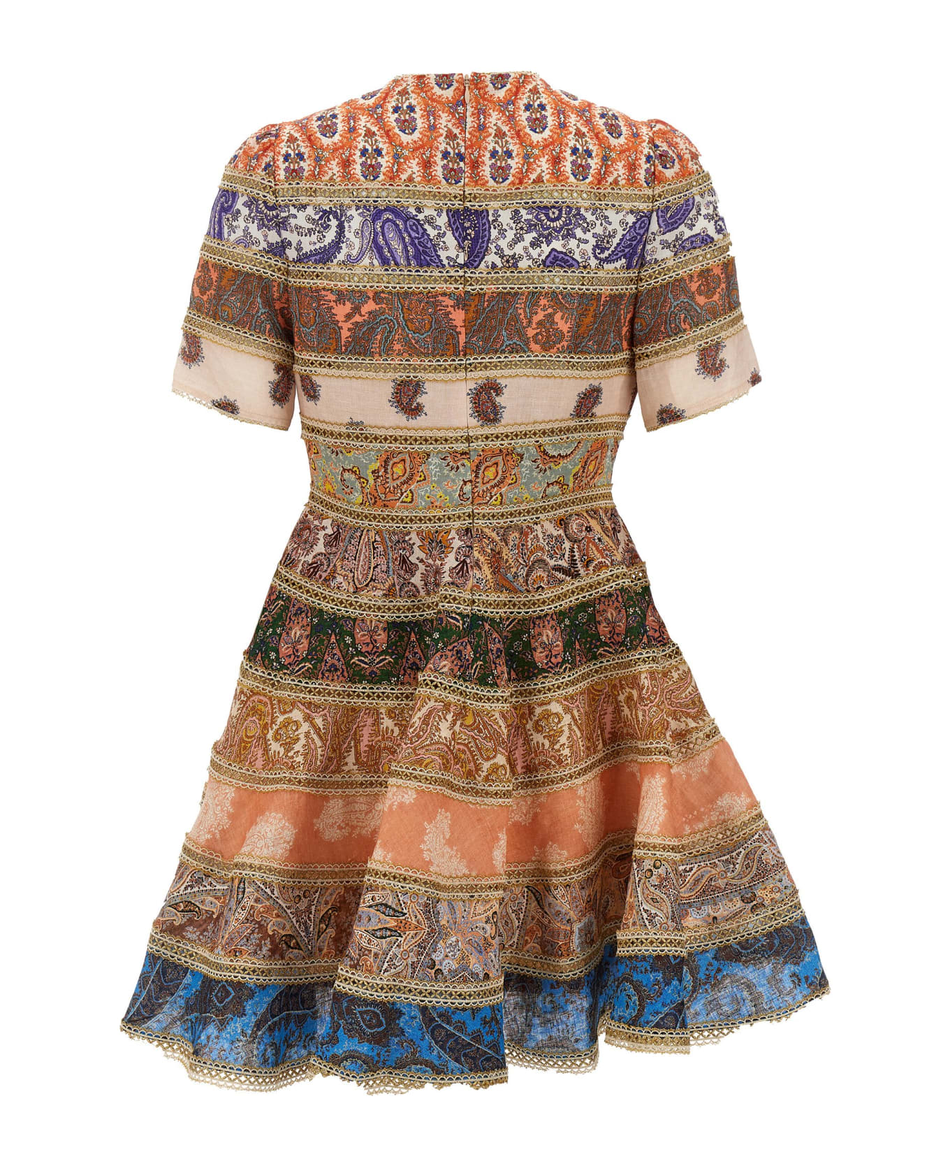 Zimmermann 'devi' Dress - Multicolor