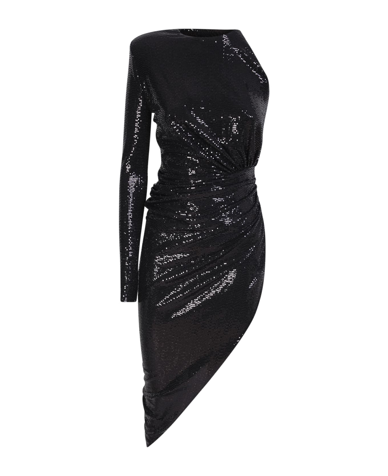 Alexandre Vauthier Asymmetric Black Dress - Black