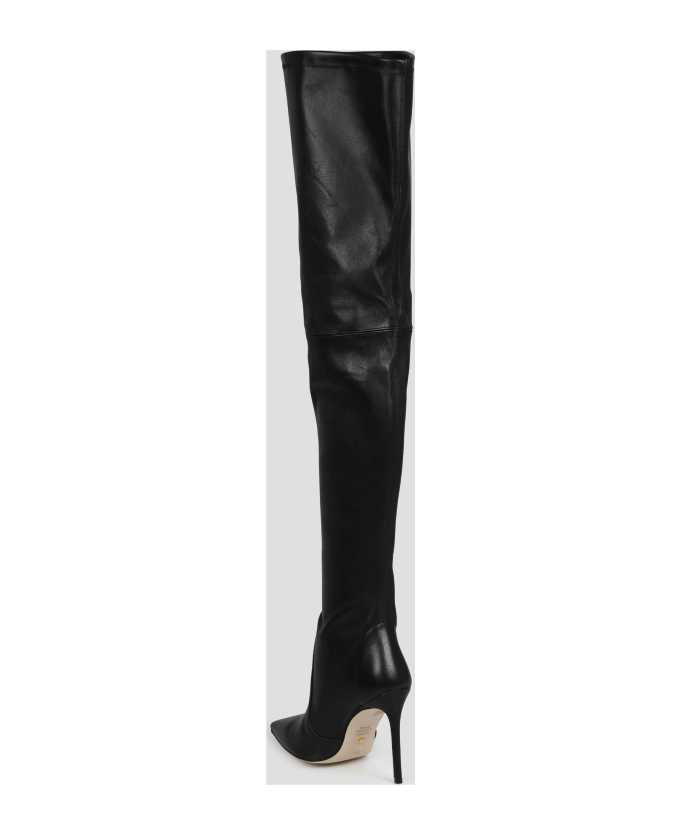 Stuart Weitzman Ultrastuart 100 Stretch Boot - Black