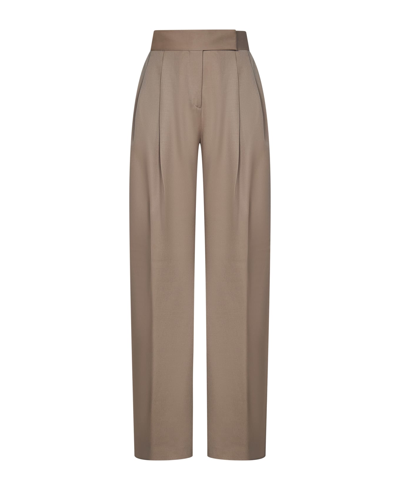 The Attico ''gary'' Trousers - Beige ボトムス