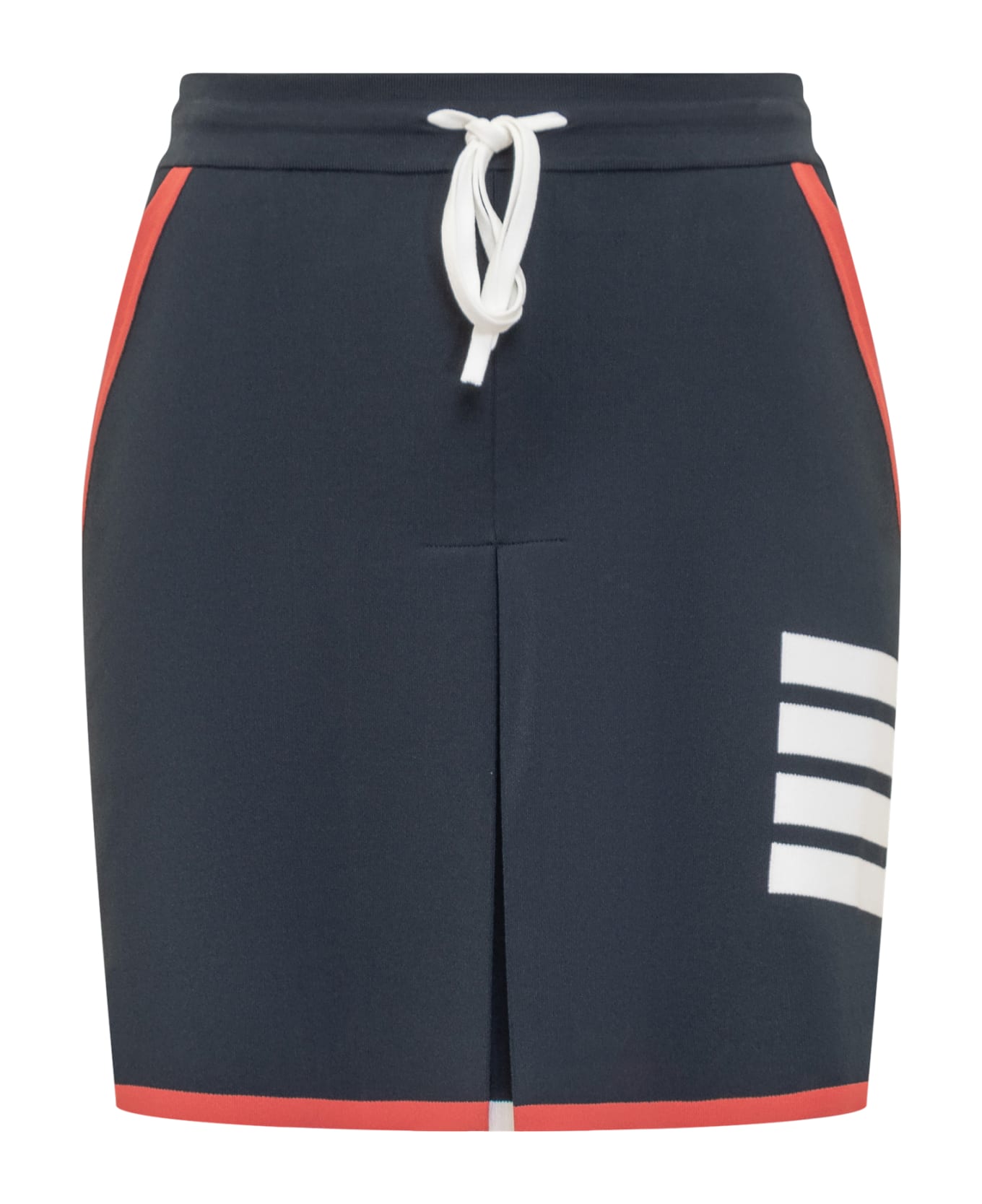 Thom Browne 4-bar Pleated Mini Skirt - NAVY スカート