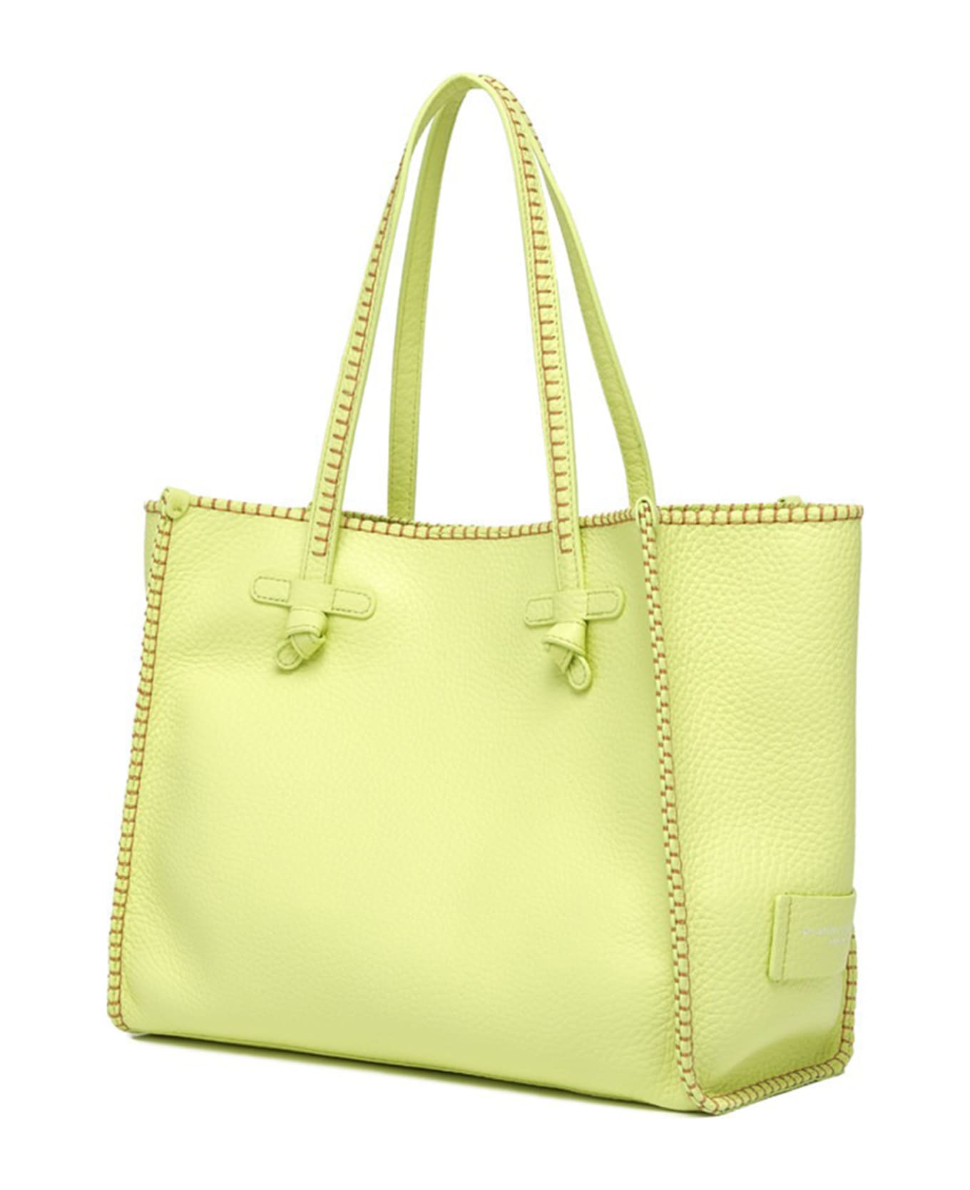 Gianni Chiarini Marcella Shopping Bag In Bubble Leather - SUNNY LIGHT