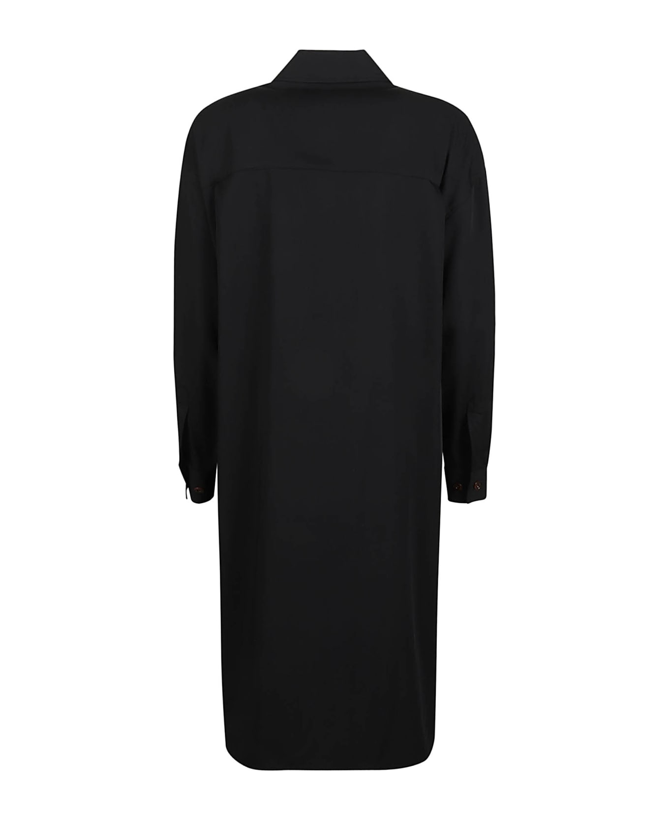 Lemaire Classic Long Shirt Dress - Antracite