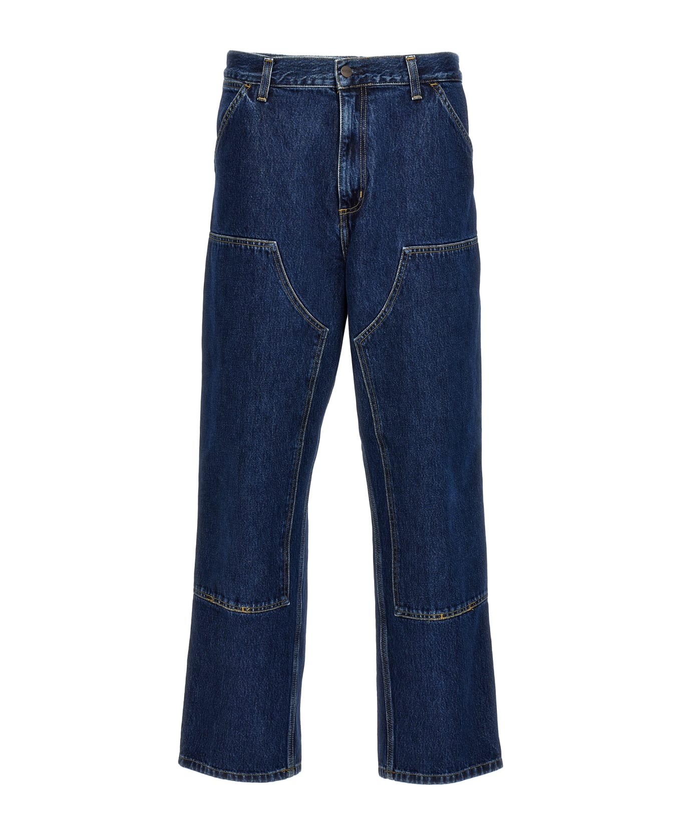 Carhartt 'double Knee' Jeans - Blu denim