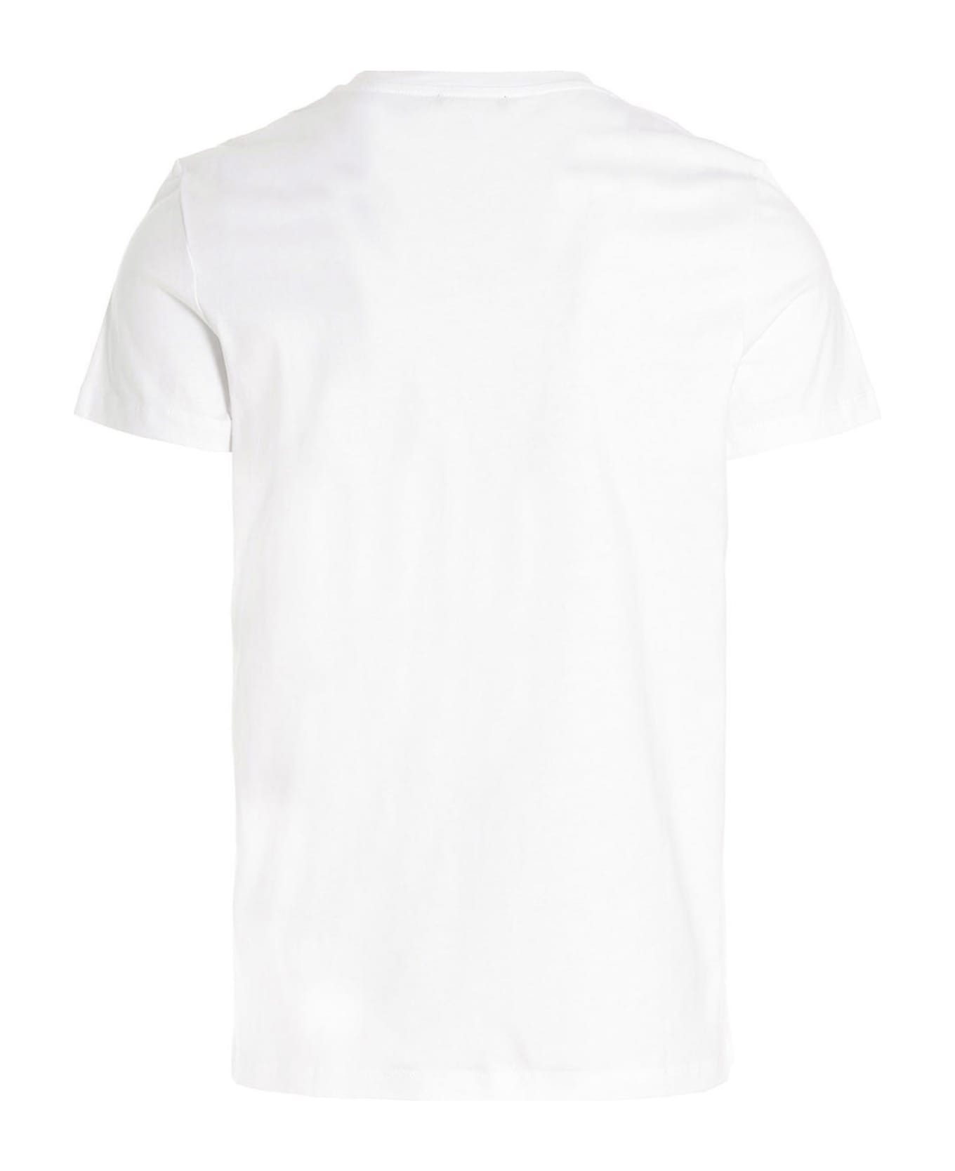 Balmain Embossed Logo T-shirt - White