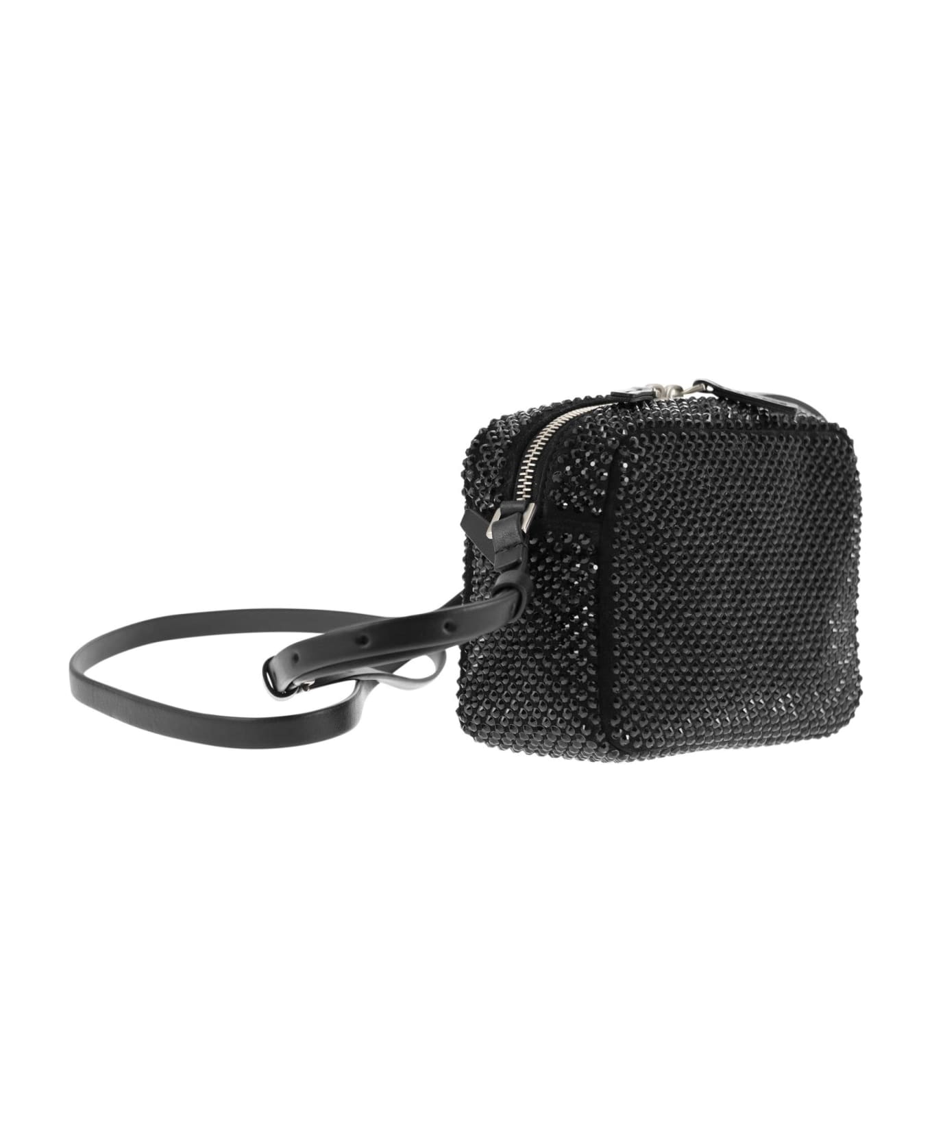 Fabiana Filippi Leather Camera Bag - Black