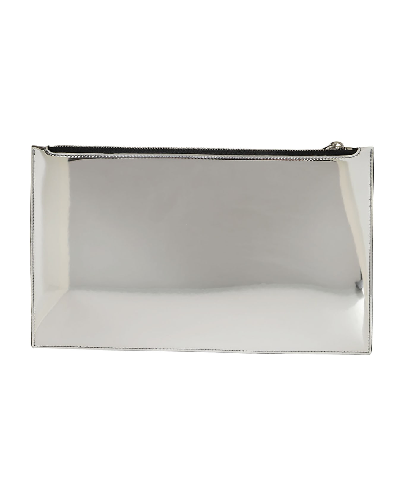 Alexander McQueen Flat Zip Pouch - Silver