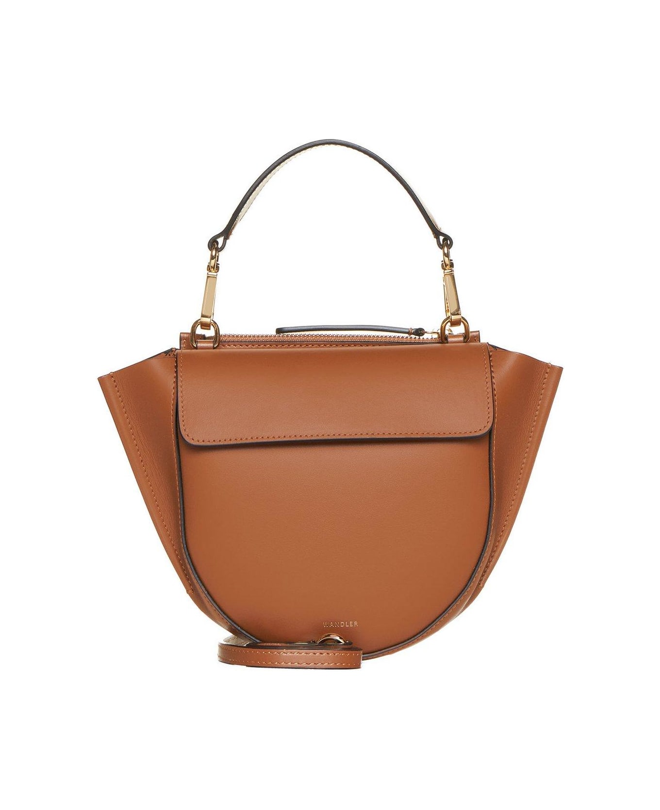 Wandler Hortensia Mini Tote Bag - Brown