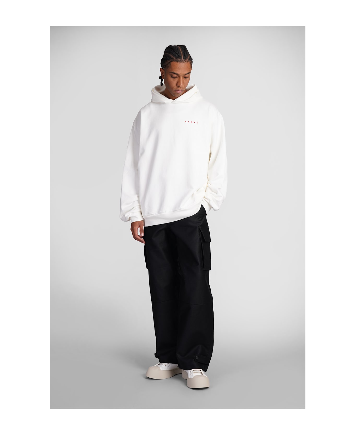 Marni Pants In Black Cotton | italist