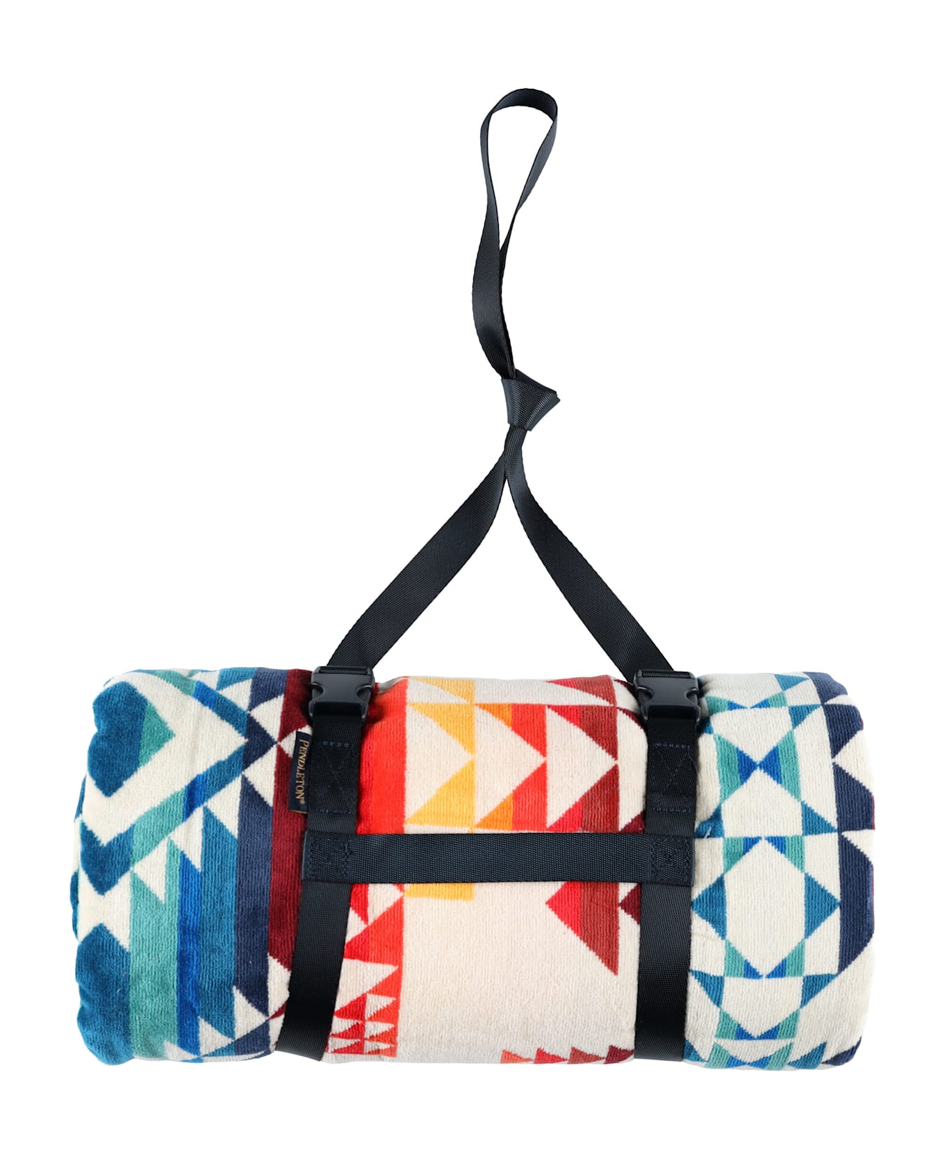 Pendleton Jacquard Beach Towel For Two - PILOT ROCK IVORY