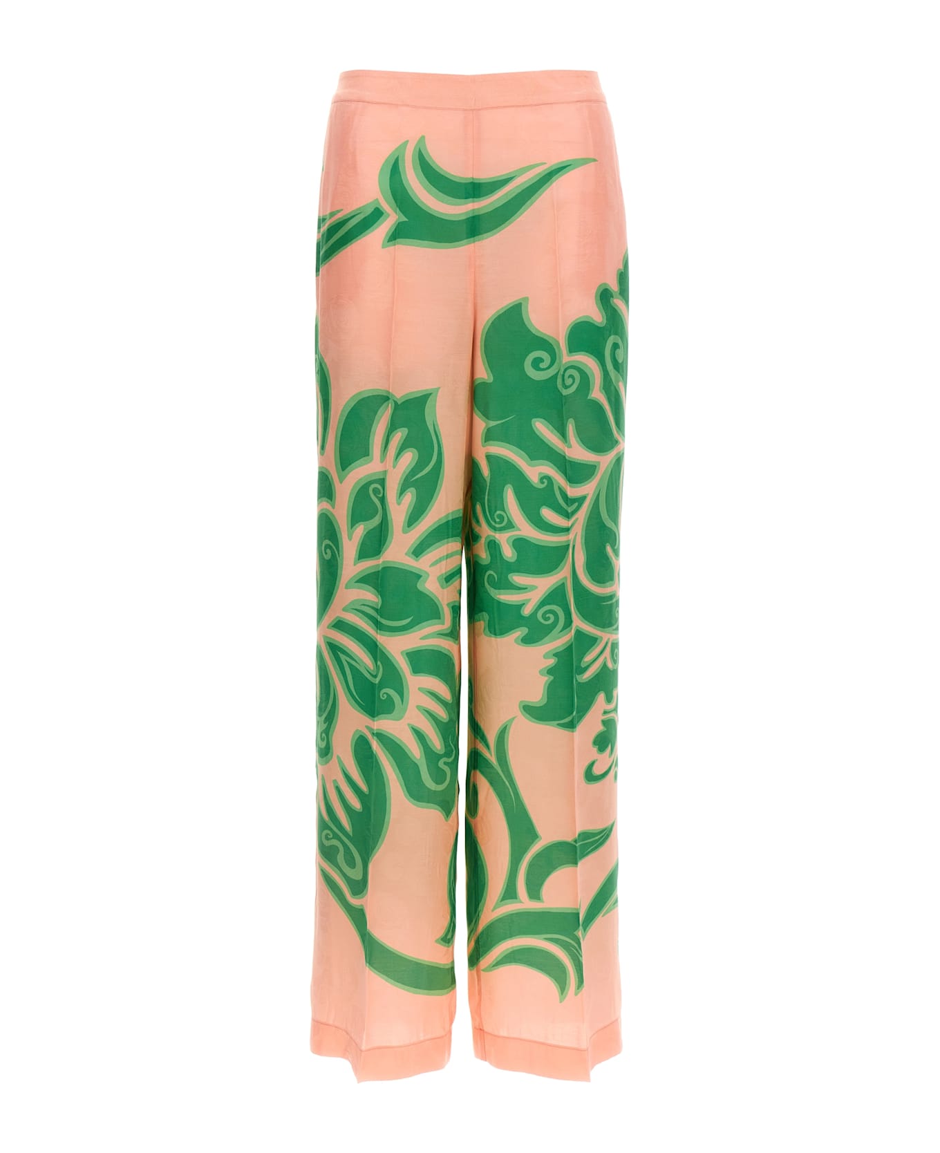 Etro Silk Pants - Pink
