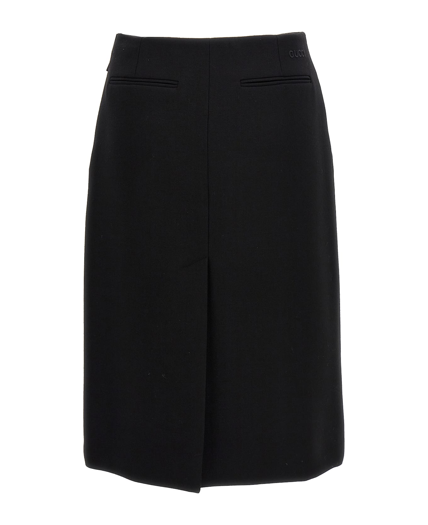 Gucci Crêpe Skirt - Black  