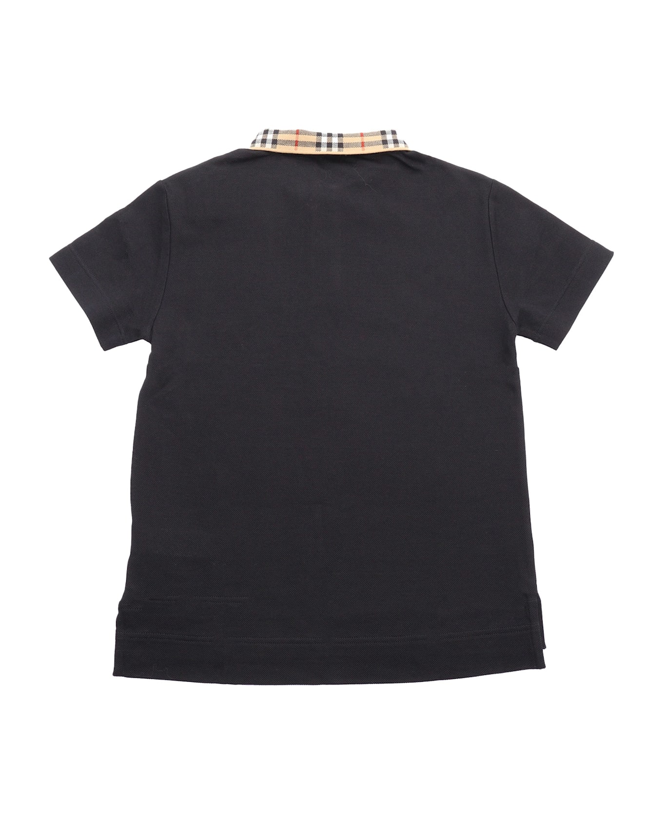 Burberry Kid Boy Polo Shirts - BLACK