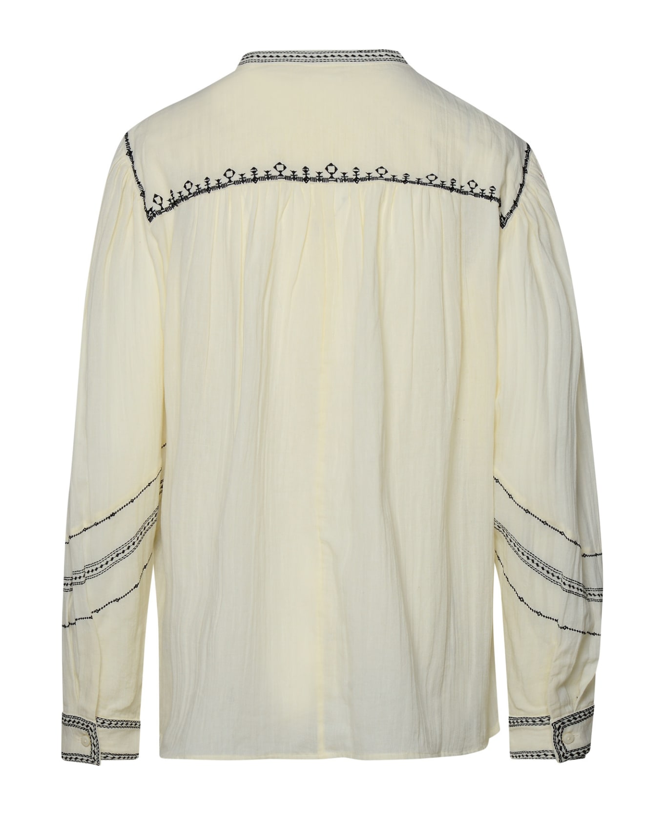 Marant Étoile 'pelson' Ivory Cotton Shirt - White ブラウス