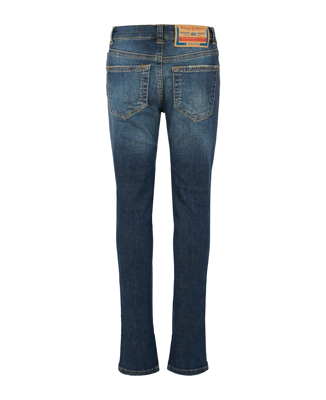 Diesel Denim Jeans For Girl With Logo - Denim