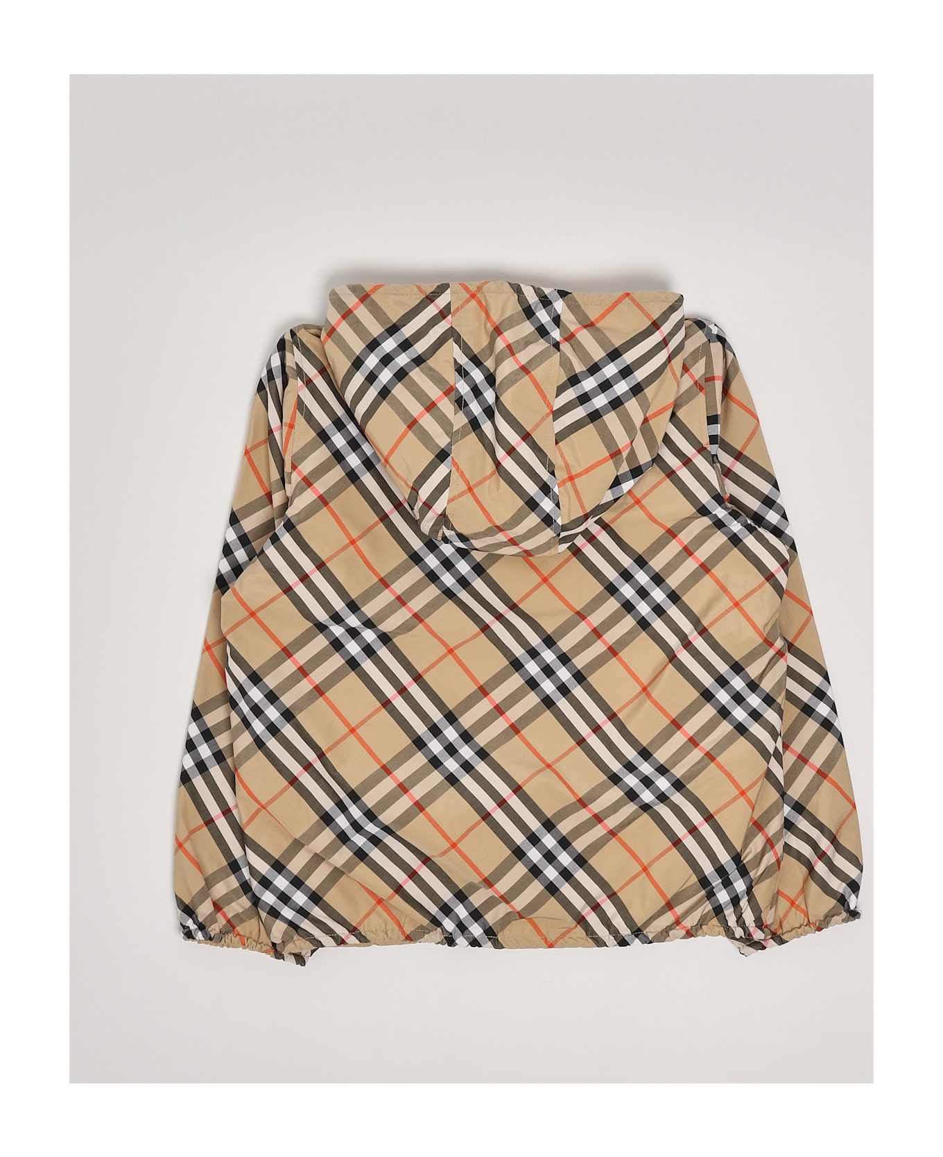 Burberry Rufus Jacket Jacket - CHECK BEIGE