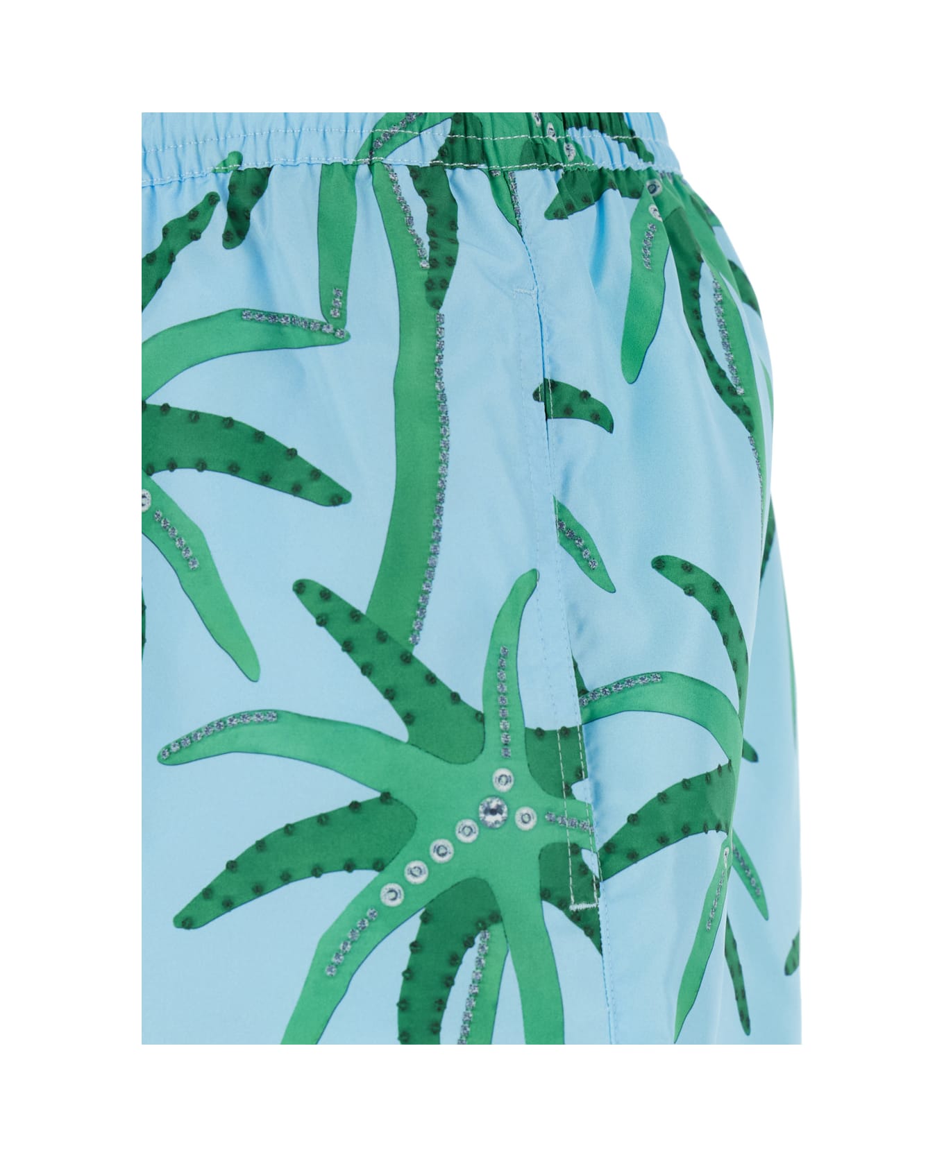 Jacquemus Le Maillot Puntini - Light blue