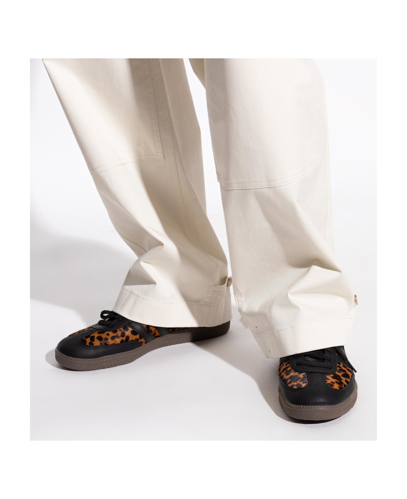 Adidas Originals Sneakers Samba Og W - Cblack/cgreen/crewht